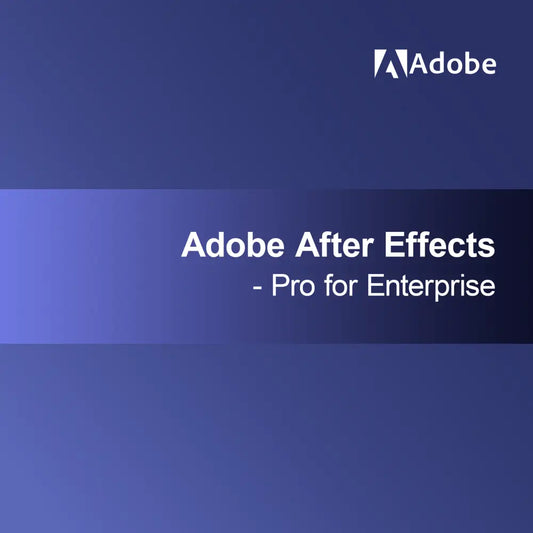 Adobe After Effects - Pro pro podniky