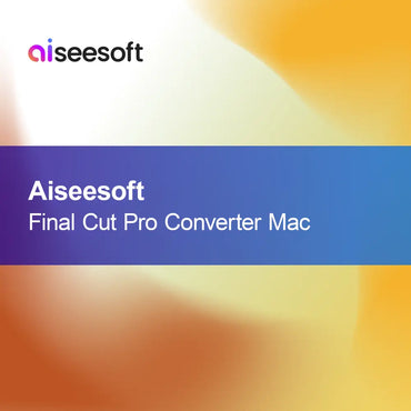 Aiseesoft Final Cut Pro převodník Mac