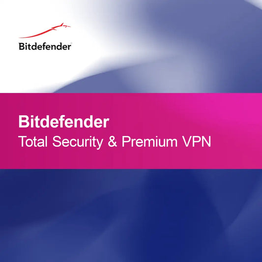Bitdefender Sécurité Totale & VPN Premium