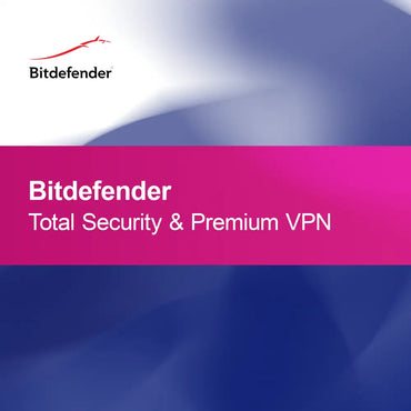 Bitdefender Sécurité Totale & VPN Premium