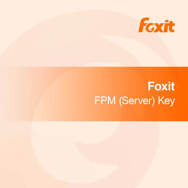Foxit FPM (Server) Nøgle