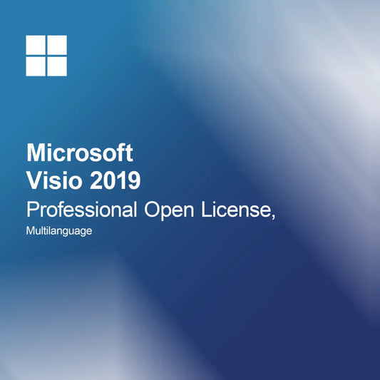 Microsoft Visio 2019 Professional Open License, meertalig