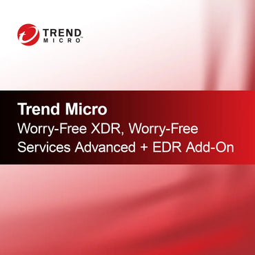 Trend Micro Worry-Free XDR, Worry-Free Services Advanced + EDR Πρόσθετο