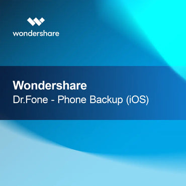 Wondershare Dr.Fone - Backup de Telefone (iOS)