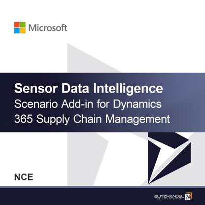 Dynamics 365 Tedarik Zinciri Yönetimi (NCE) için Sensör Veri Zekası Senaryo Eklentisi