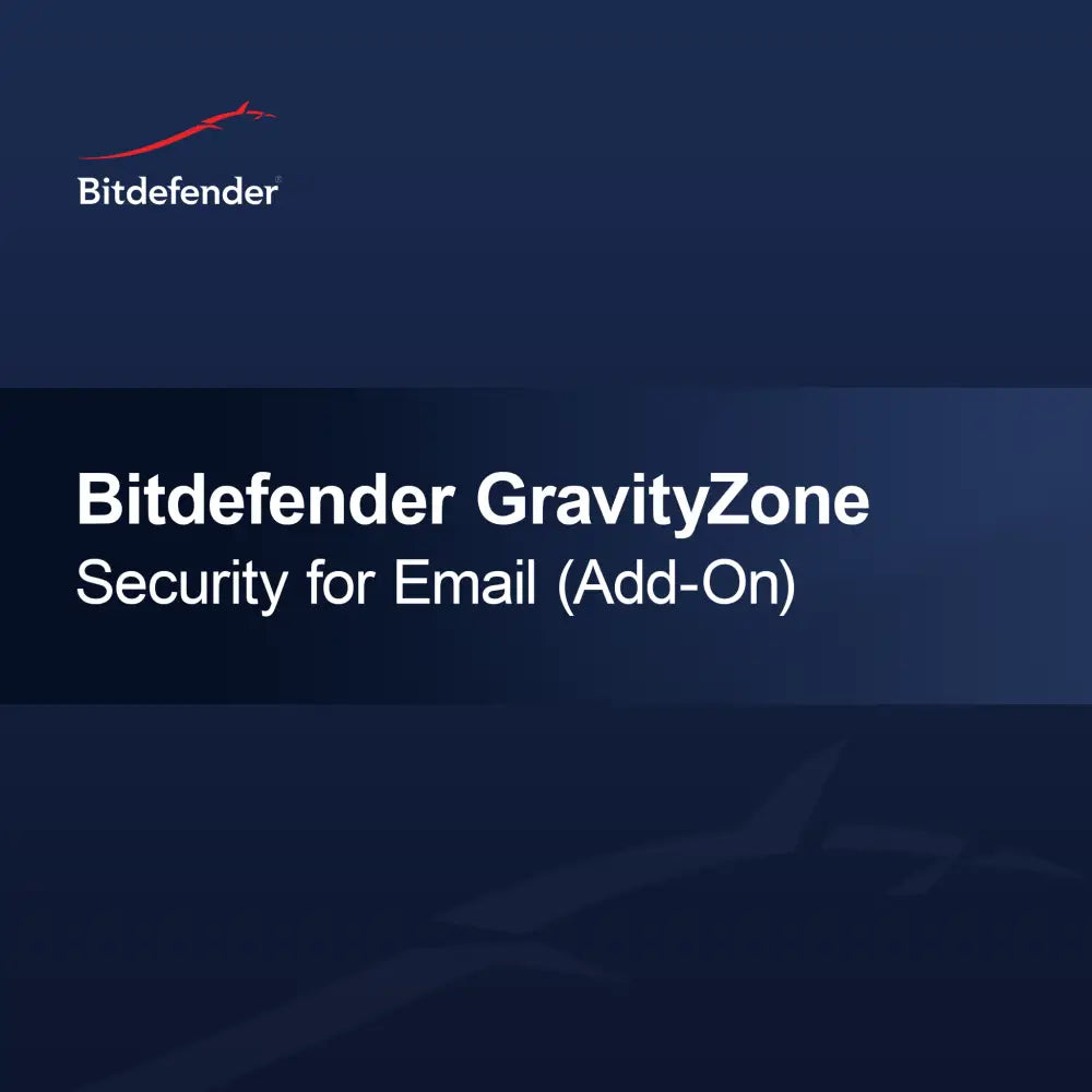 Bitdefender GravityZone Security for Email (Add-On) - Renewal